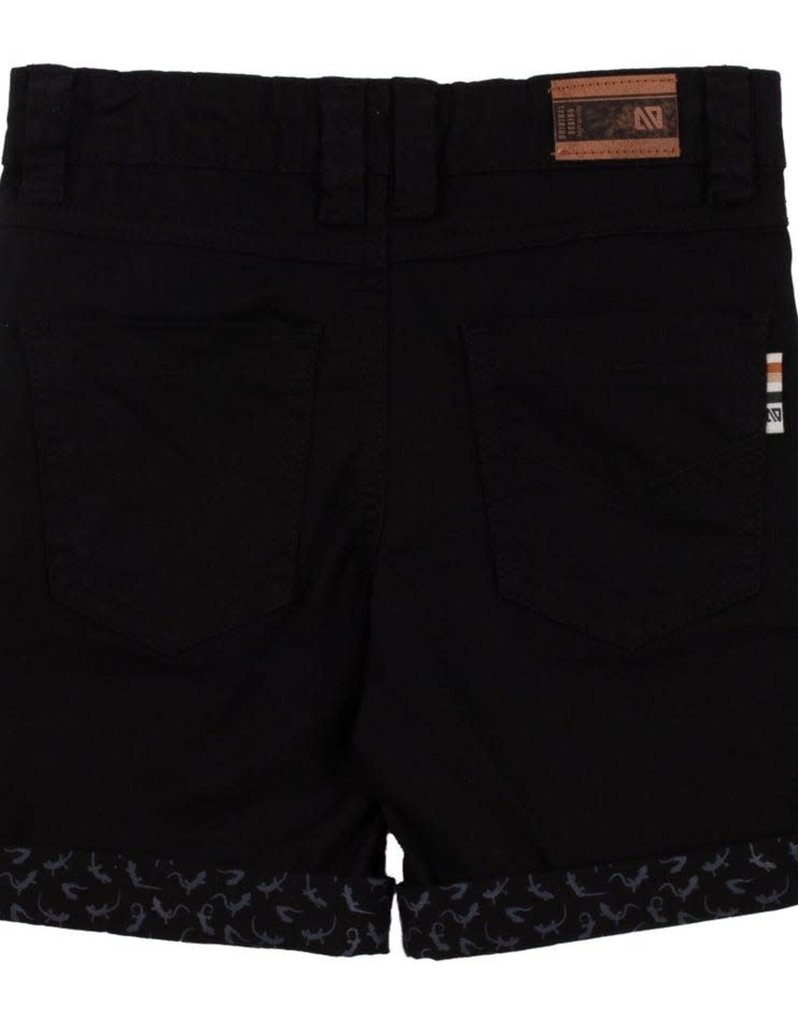 Noruk Desert Festival Black Bermuda Shorts