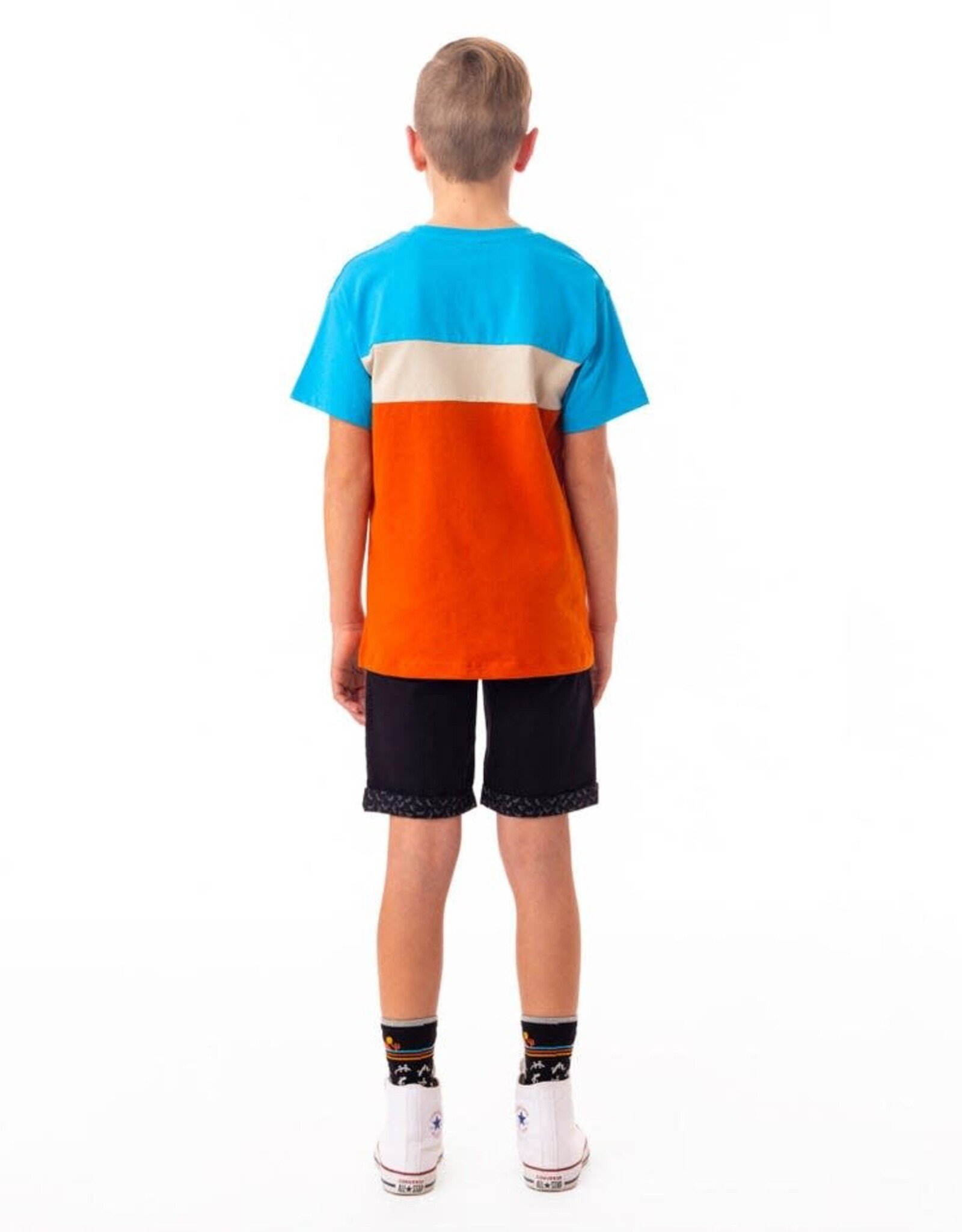 Noruk Desert Festival Black Bermuda Shorts