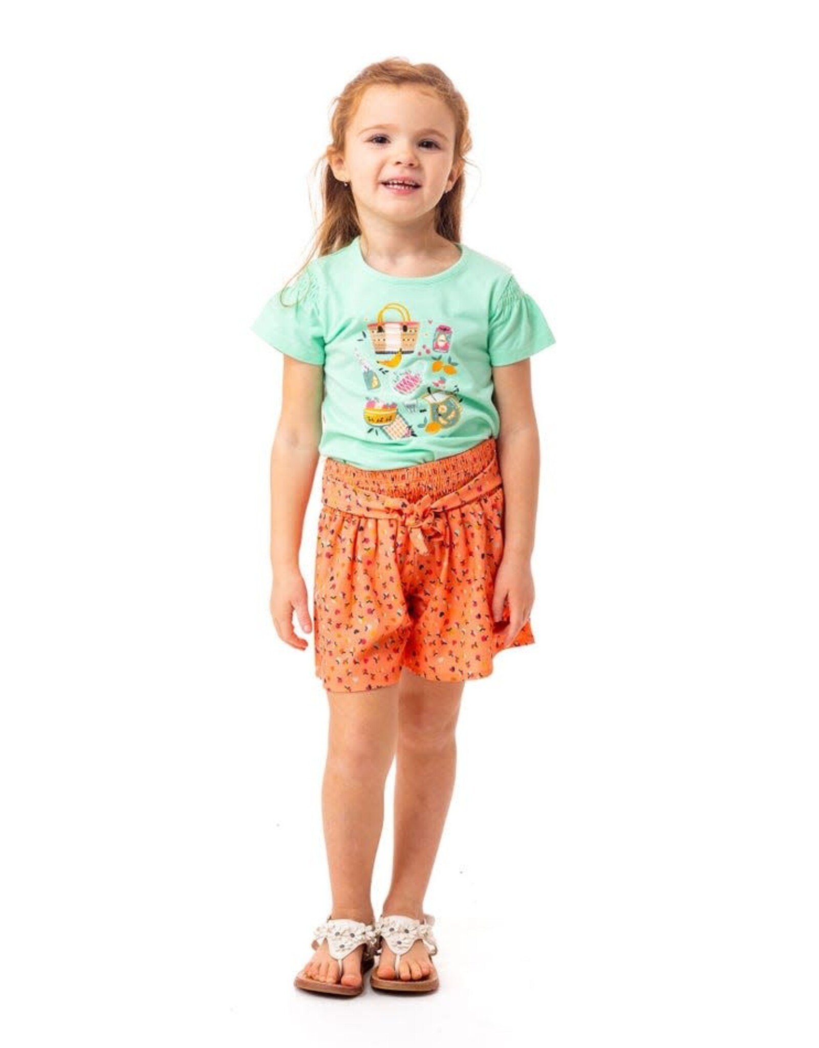 Noruk Picnic Flared Shorts