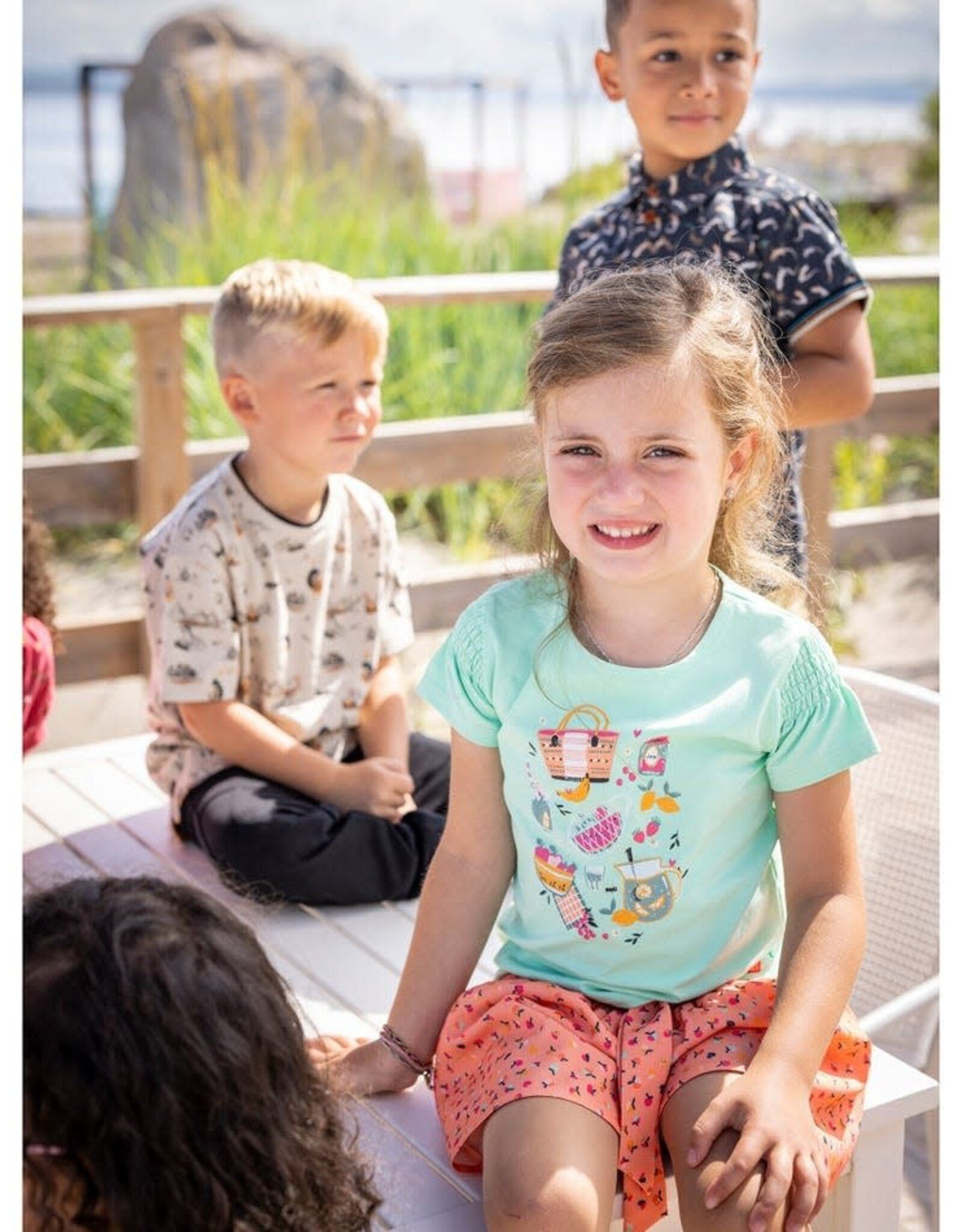 Noruk Picnic Flared Shorts