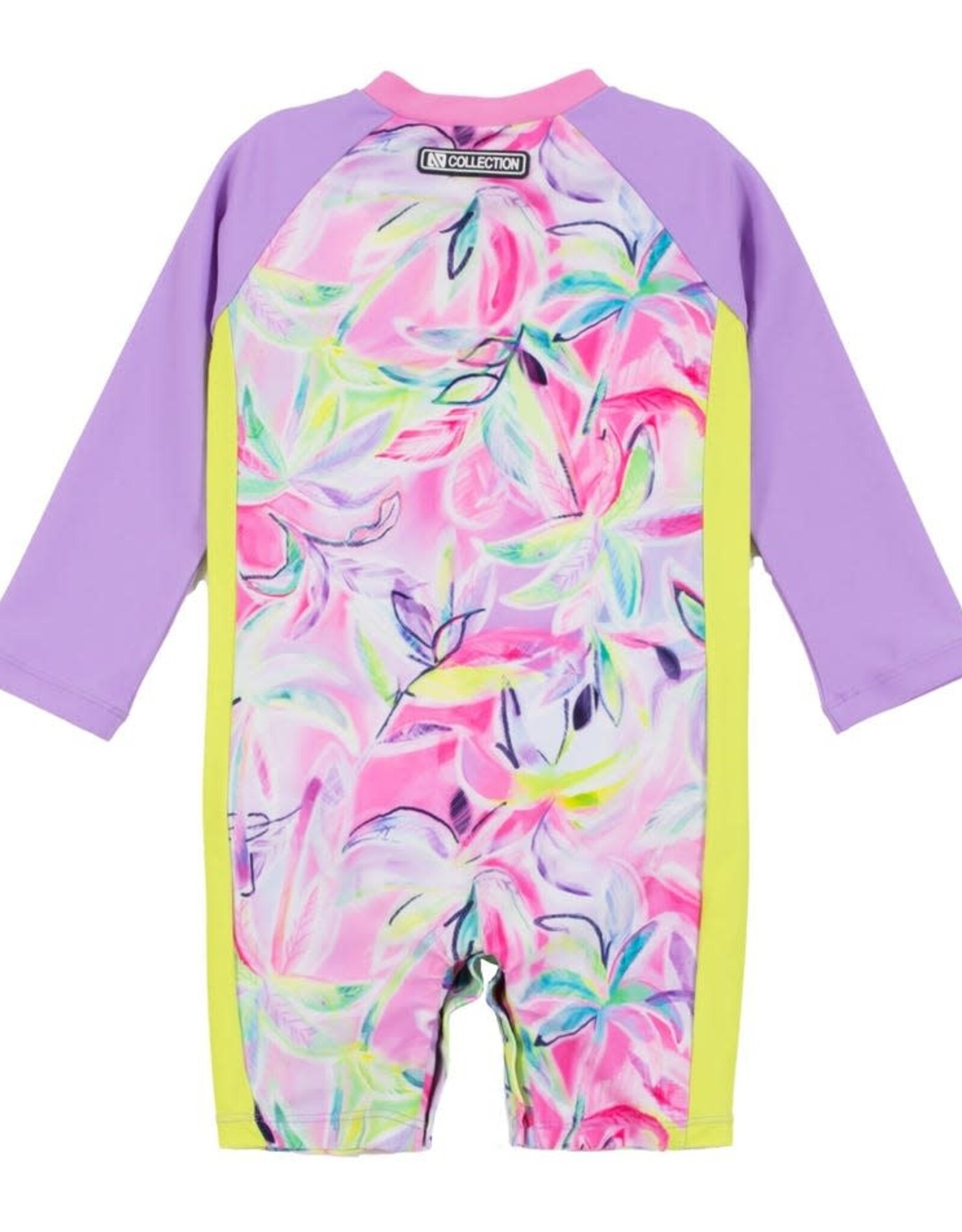 Noruk Palm Beach UV One-piece Rashguard Swimsuit