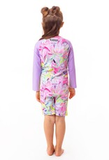 Noruk Palm Beach UV One-piece Rashguard Swimsuit