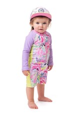 Noruk Palm Beach UV One-piece Rashguard Swimsuit