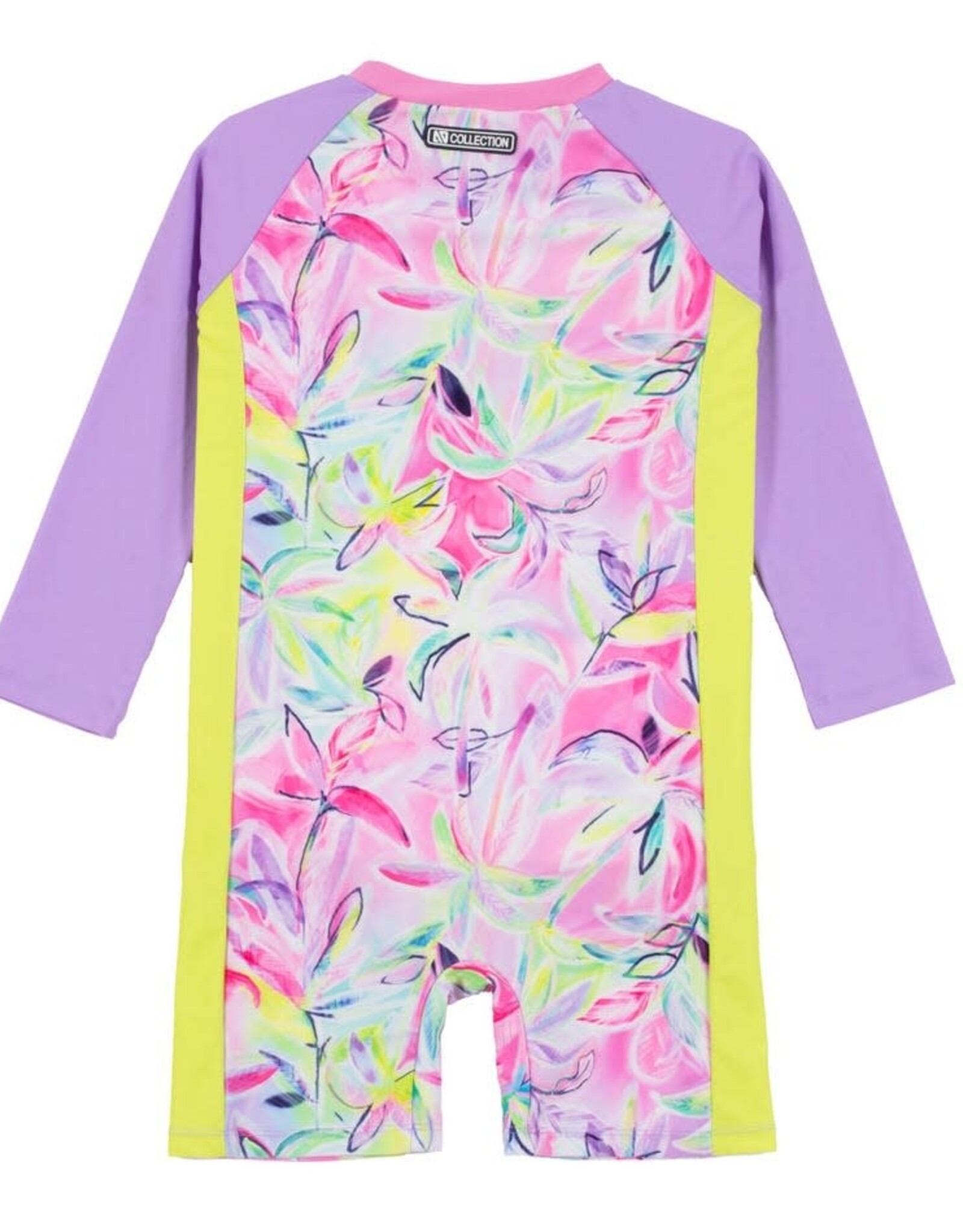 Noruk Palm Beach UV One-piece Rashguard Swimsuit