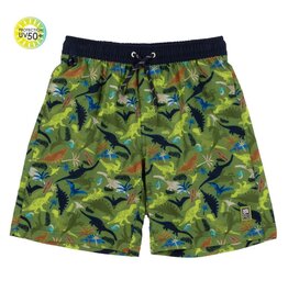 Noruk Olive Dinos UV Boardshorts