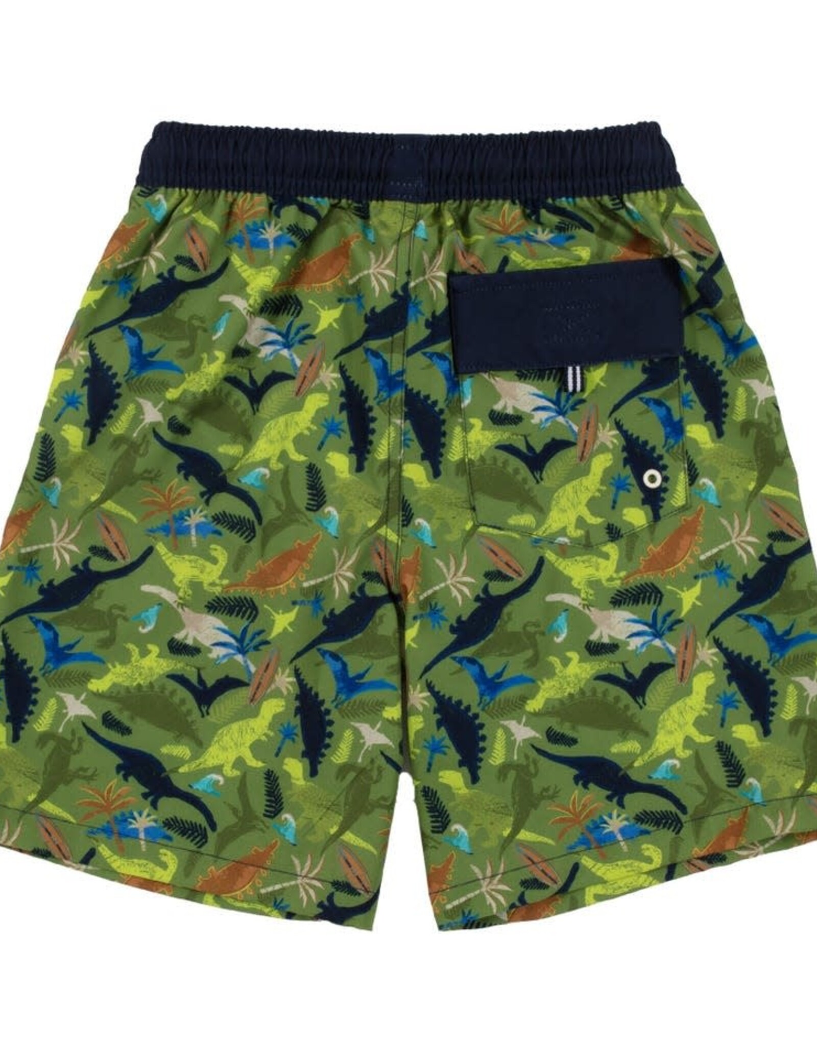 Noruk Olive Dinos UV Boardshorts
