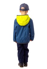 Noruk Solid Sarcelle Windbreaker