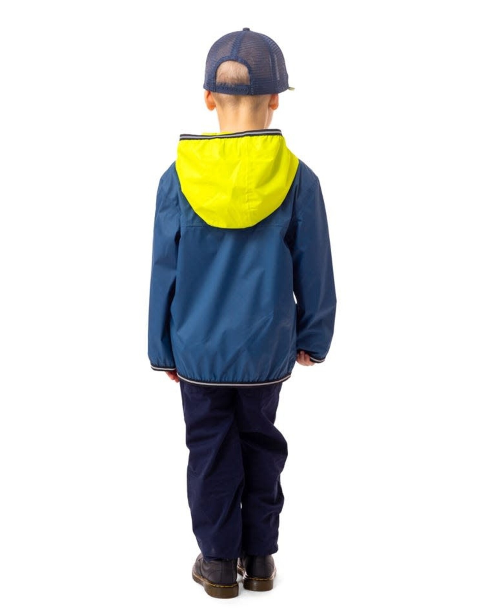 Noruk Solid Sarcelle Windbreaker