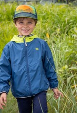 Noruk Solid Sarcelle Windbreaker