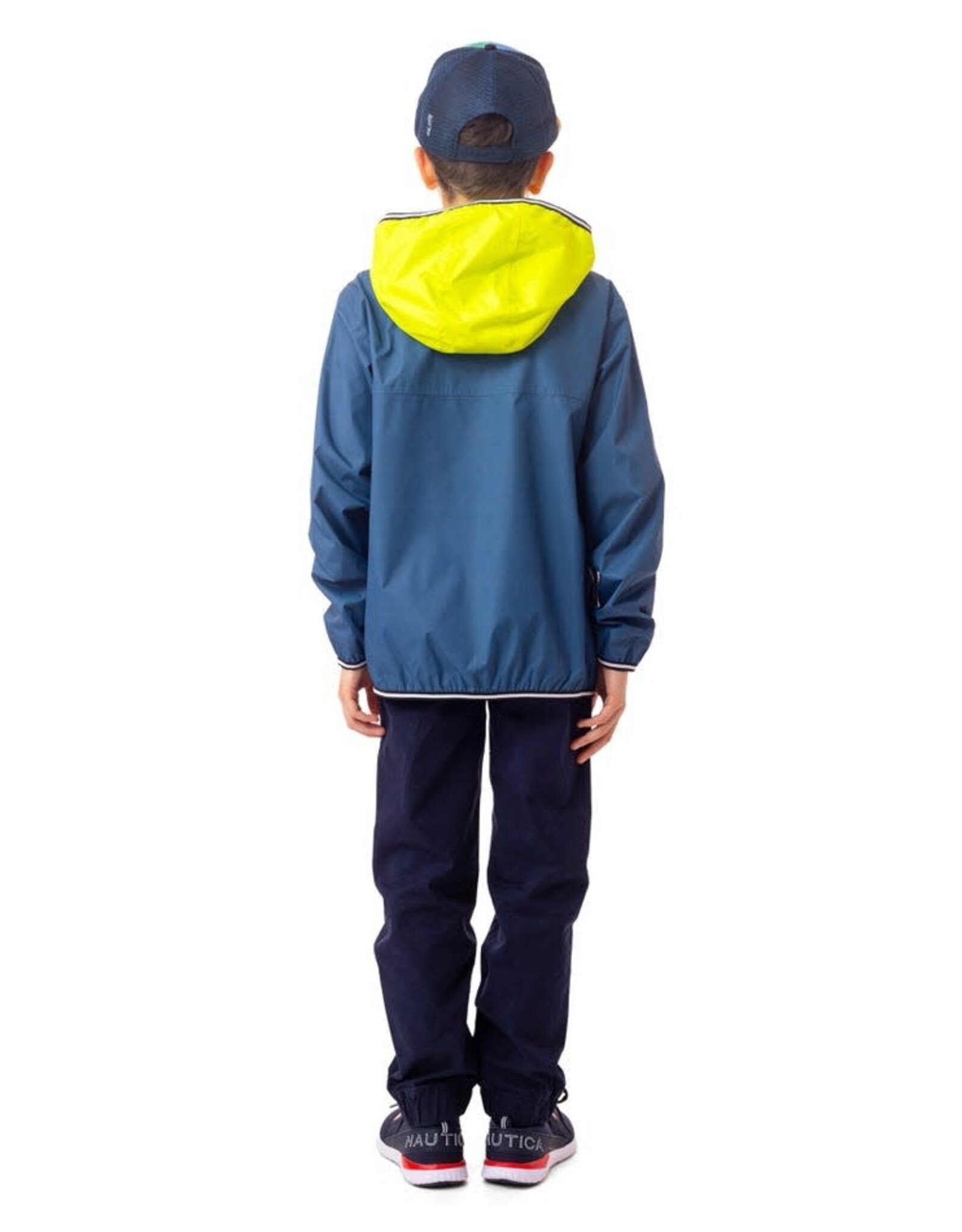 Noruk Solid Sarcelle Windbreaker