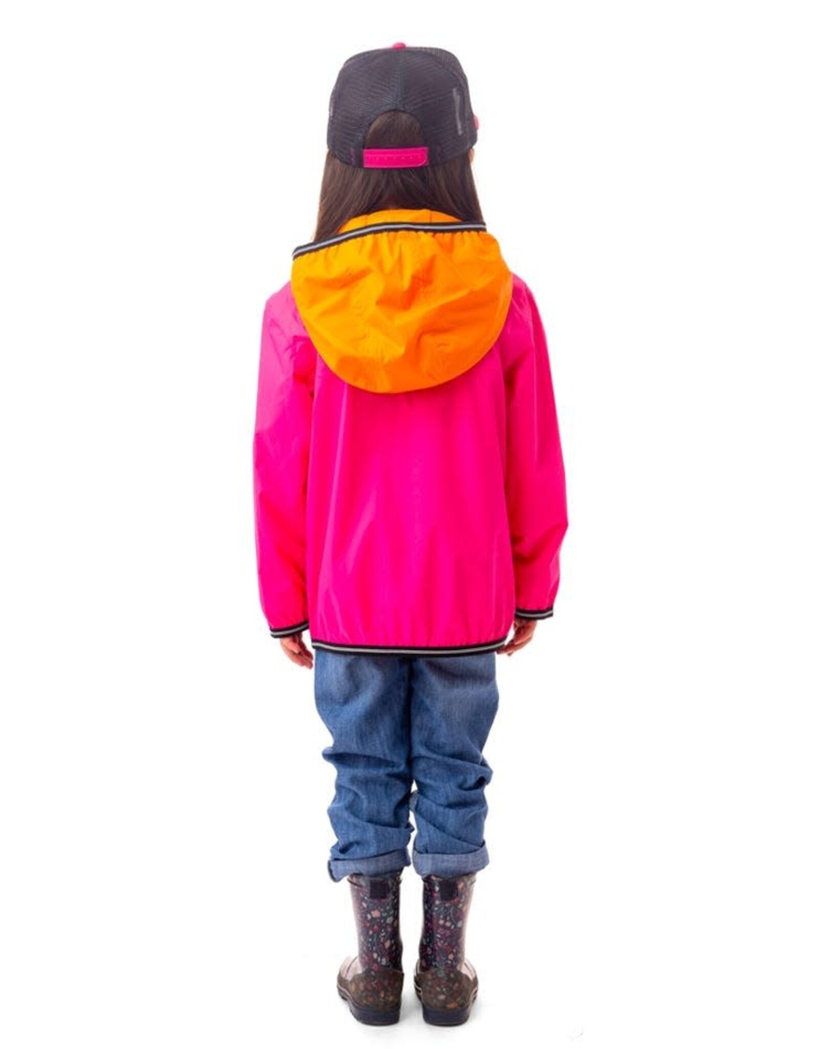 Noruk Solid Fuchsia Windbreaker