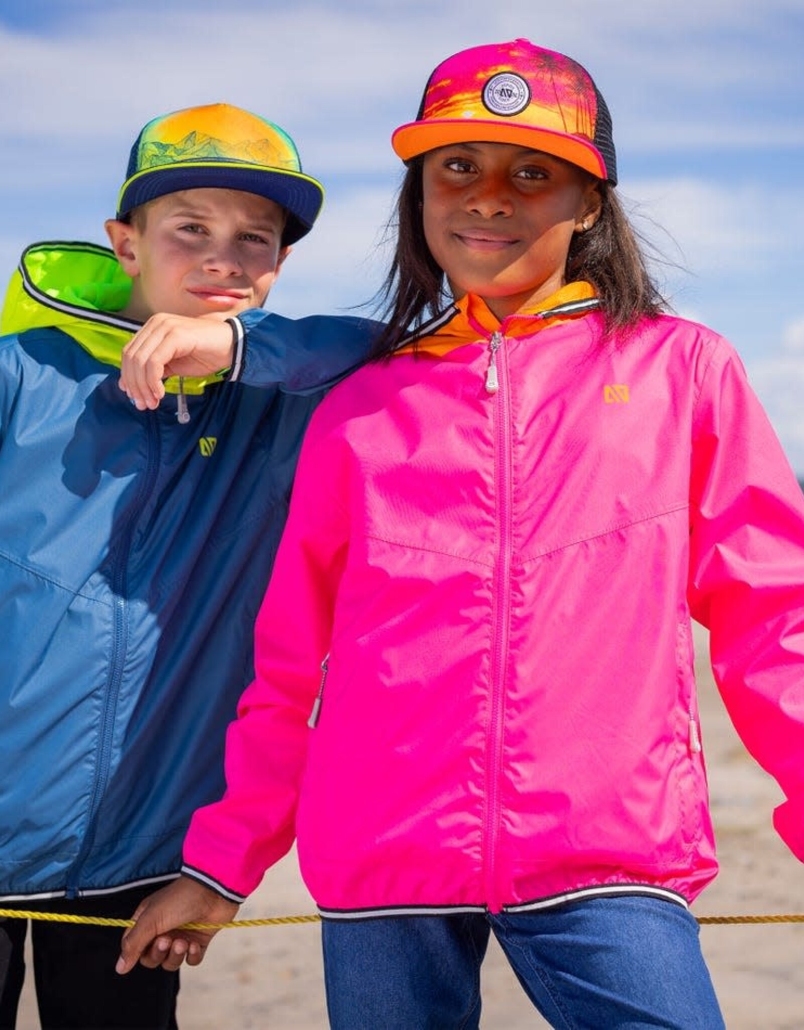 Noruk Solid Fuchsia Windbreaker