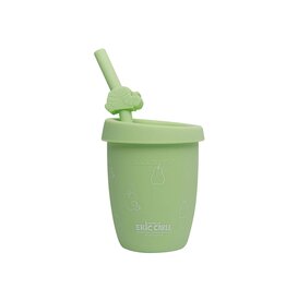 Loulou Lollipop Eric Carle Kids Silicone Cup with Straw