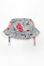 Deux Par Deux Big Flowers Muslin Hat