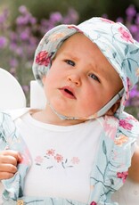 Deux Par Deux Big Flowers Muslin Hat