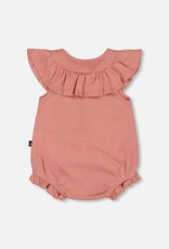 Deux Par Deux Old Rose Romper
