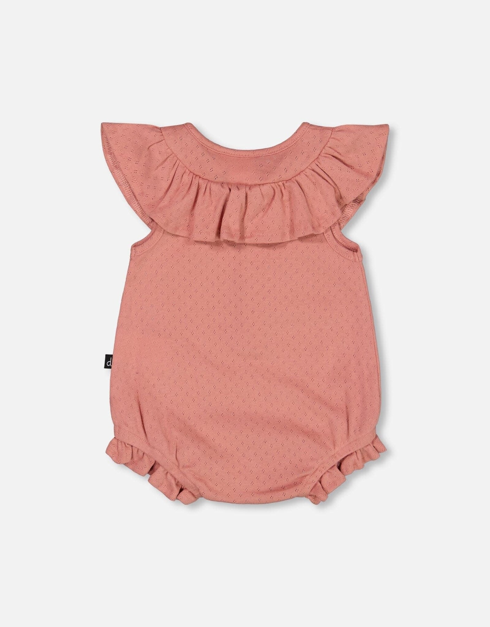 Deux Par Deux Old Rose Romper