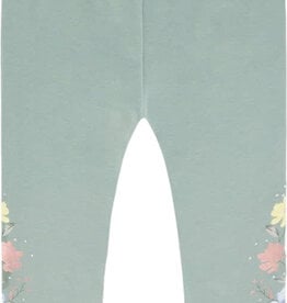 Deux Par Deux Iceberg Green Capri