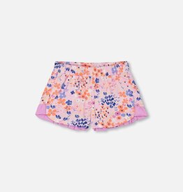 Deux Par Deux Fields Flowers Shorts