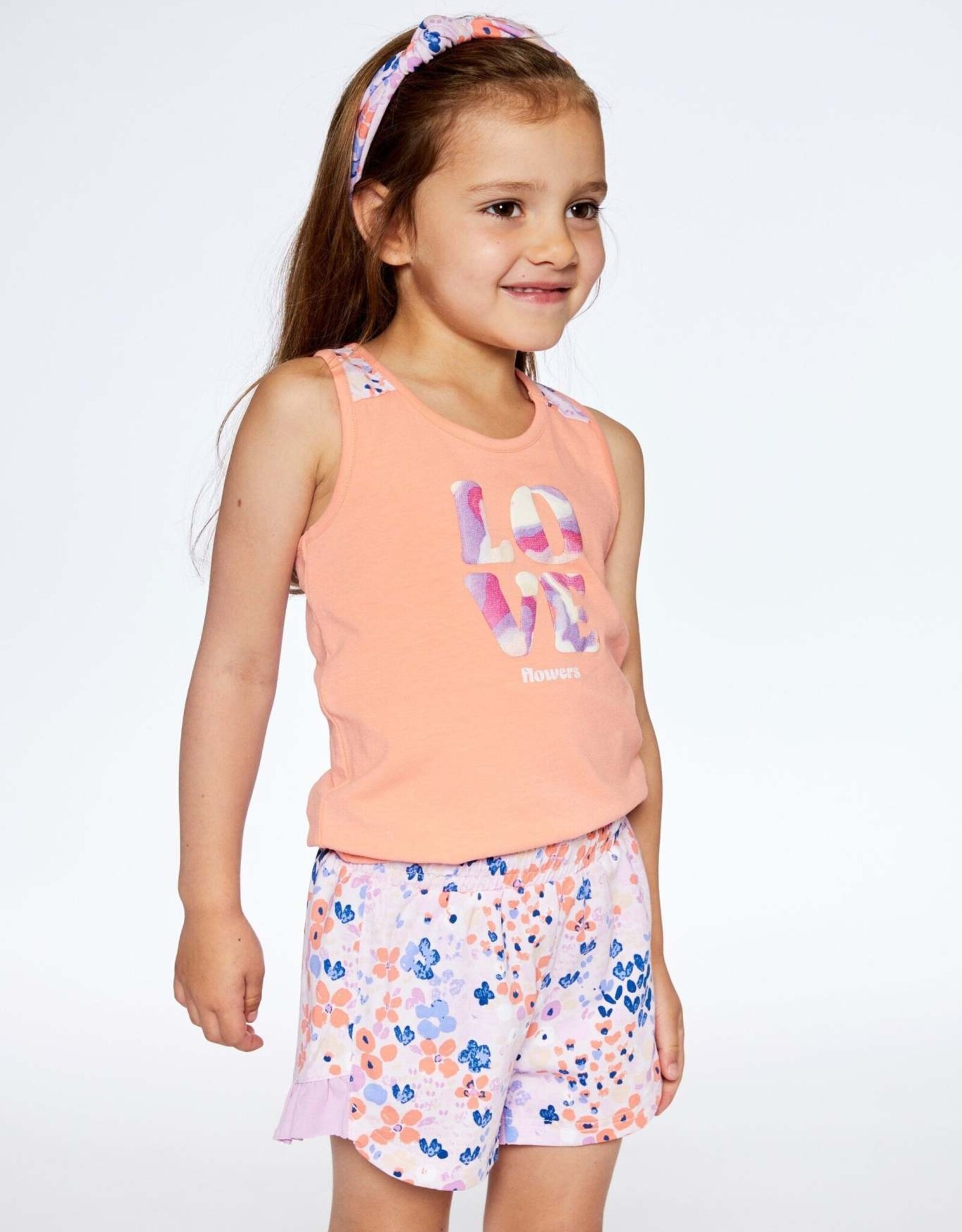 Deux Par Deux Fields Flowers Shorts