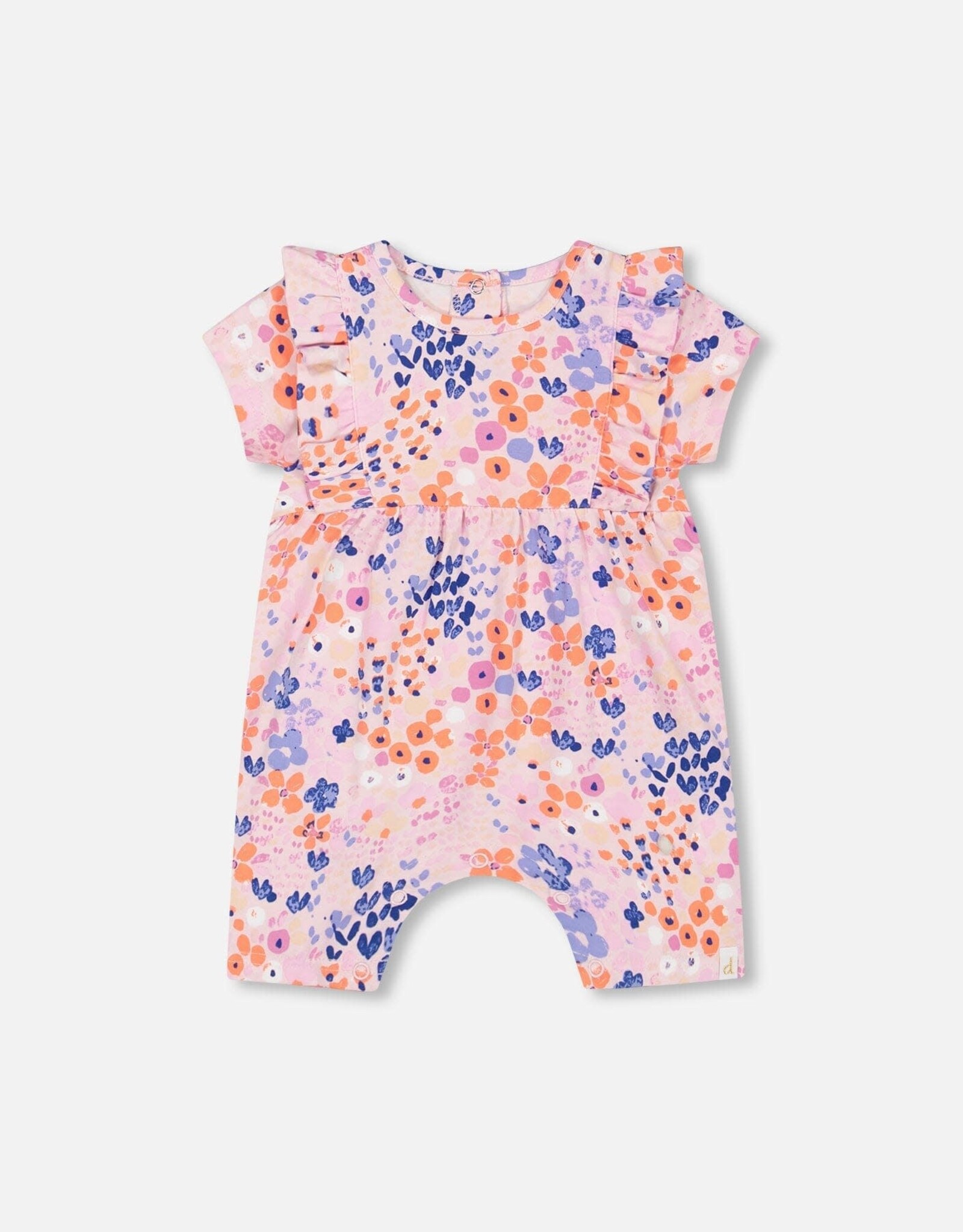 Deux Par Deux Field Flowers Romper