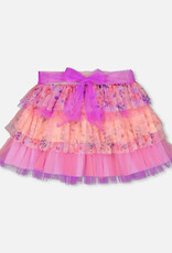 Deux Par Deux Rainbow Ruffle Skirts
