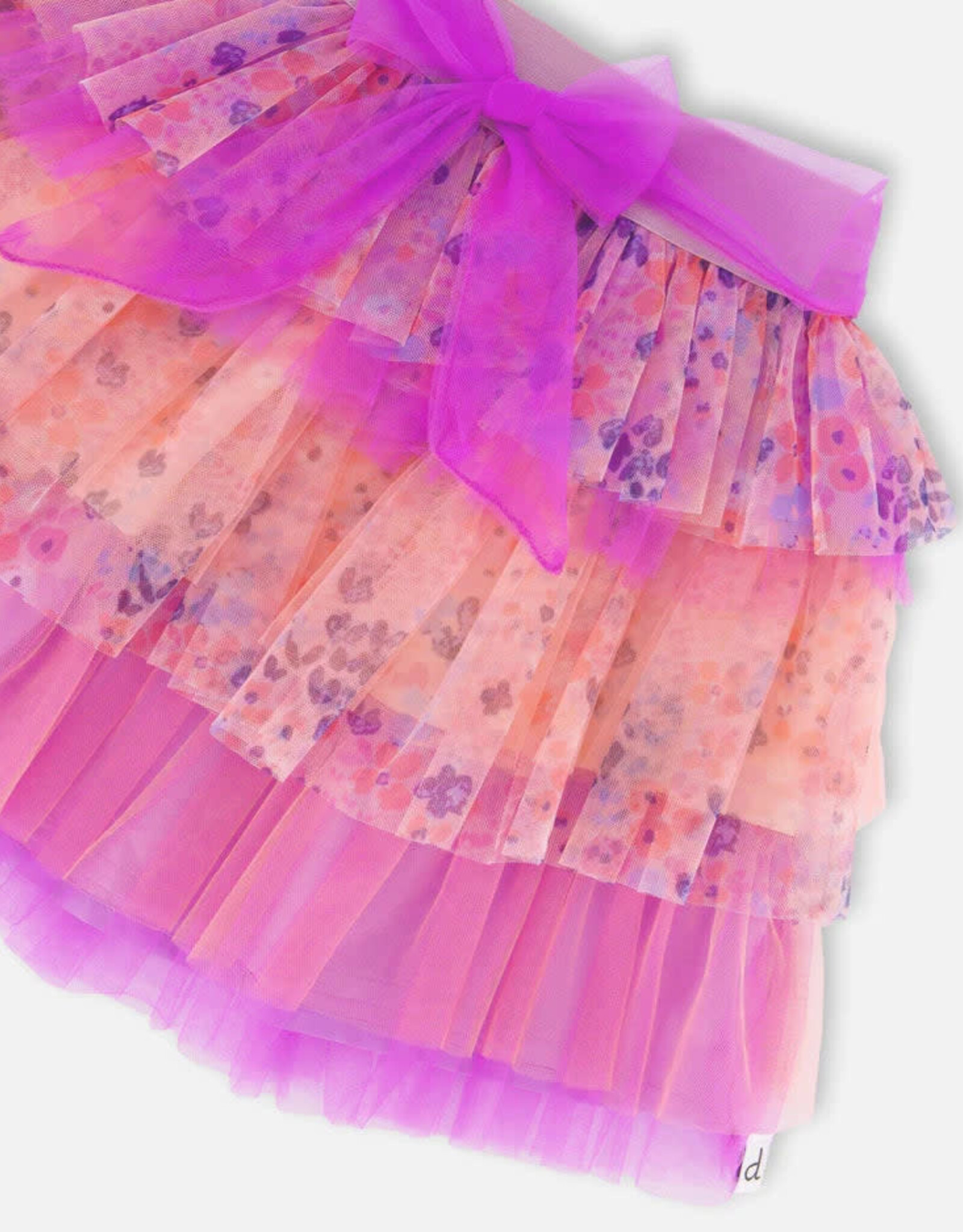 Deux Par Deux Rainbow Ruffle Skirts