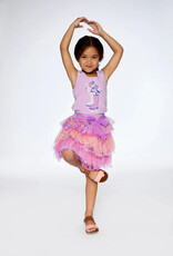 Deux Par Deux Rainbow Ruffle Skirts
