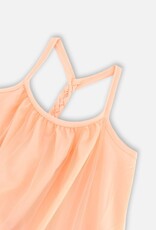 Deux Par Deux Rainbow Color Block Dress