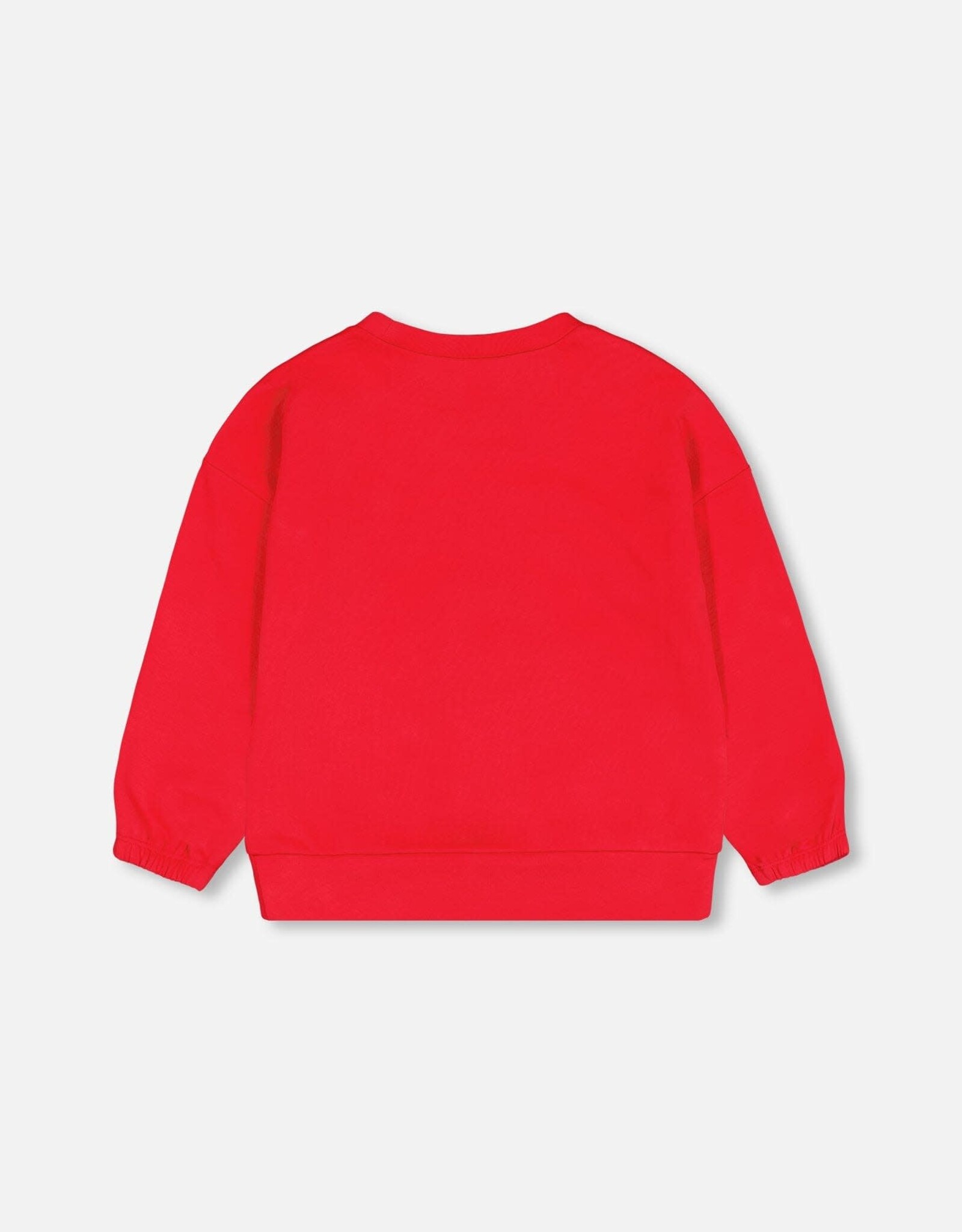 Deux Par Deux True Red Strawberry Sweatshirt