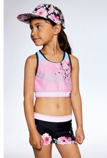 Deux Par Deux Anthracite Two Pc Swimsuit