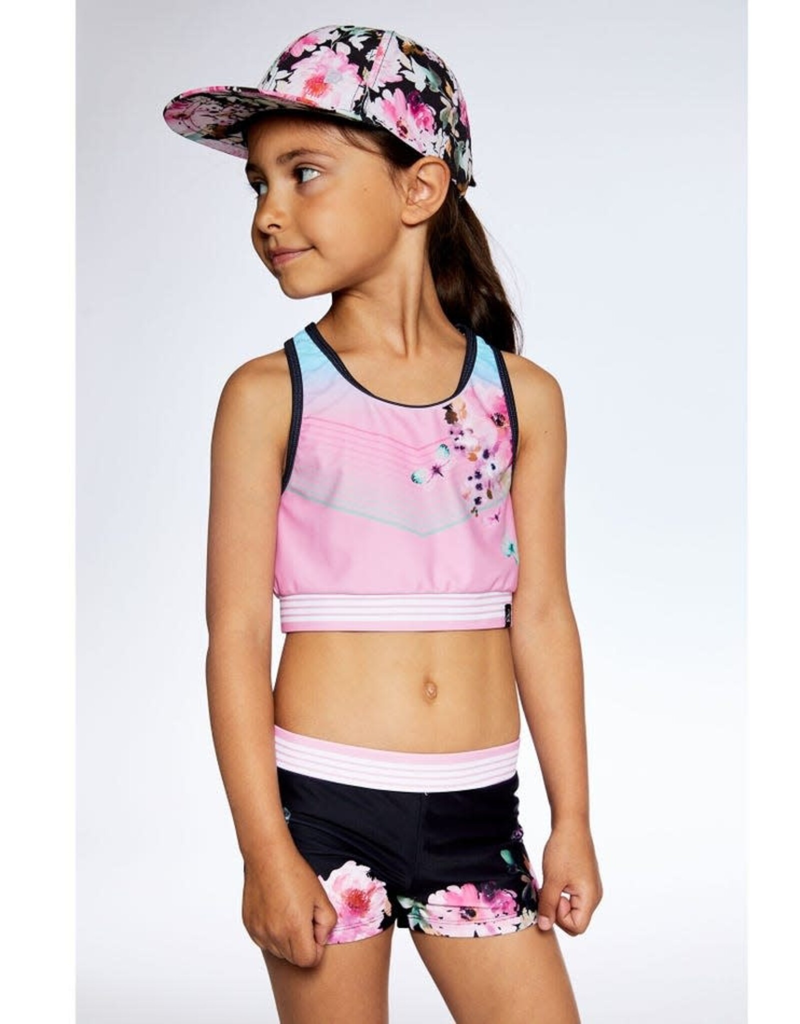 Deux Par Deux Anthracite Two Pc Swimsuit