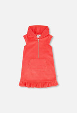Deux Par Deux Cayenne Beach Dress w/Hood