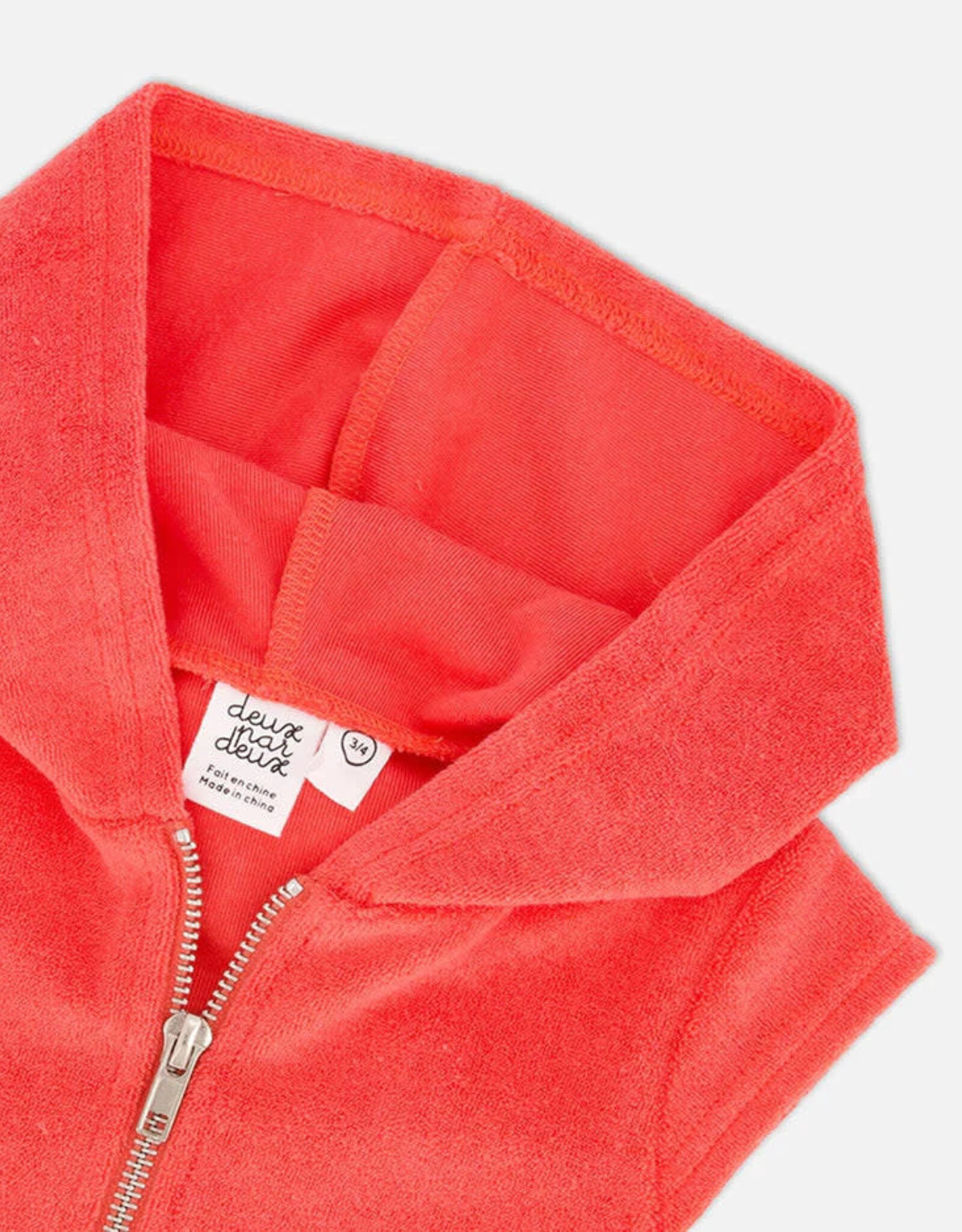 Deux Par Deux Cayenne Beach Dress w/Hood
