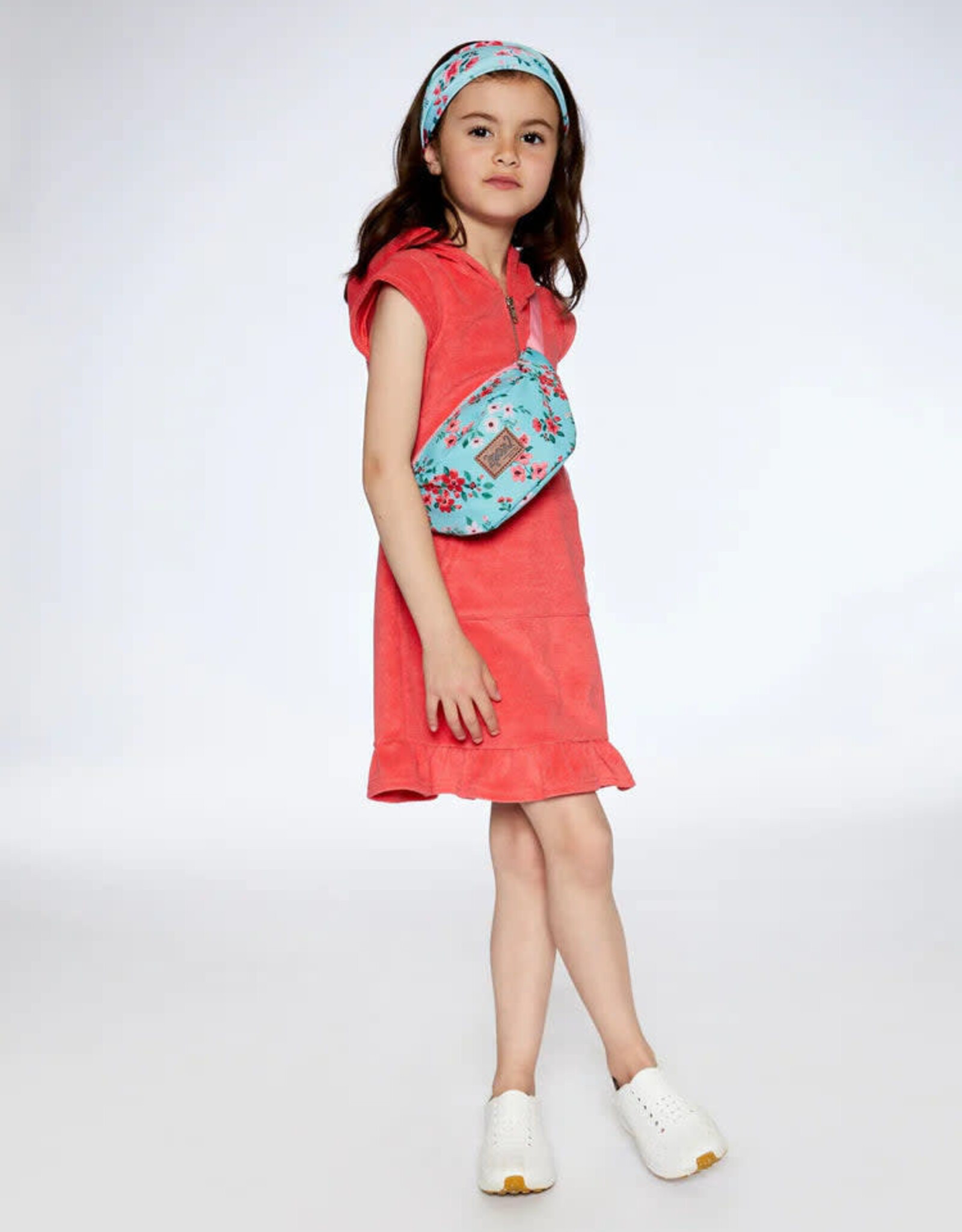 Deux Par Deux Cayenne Beach Dress w/Hood