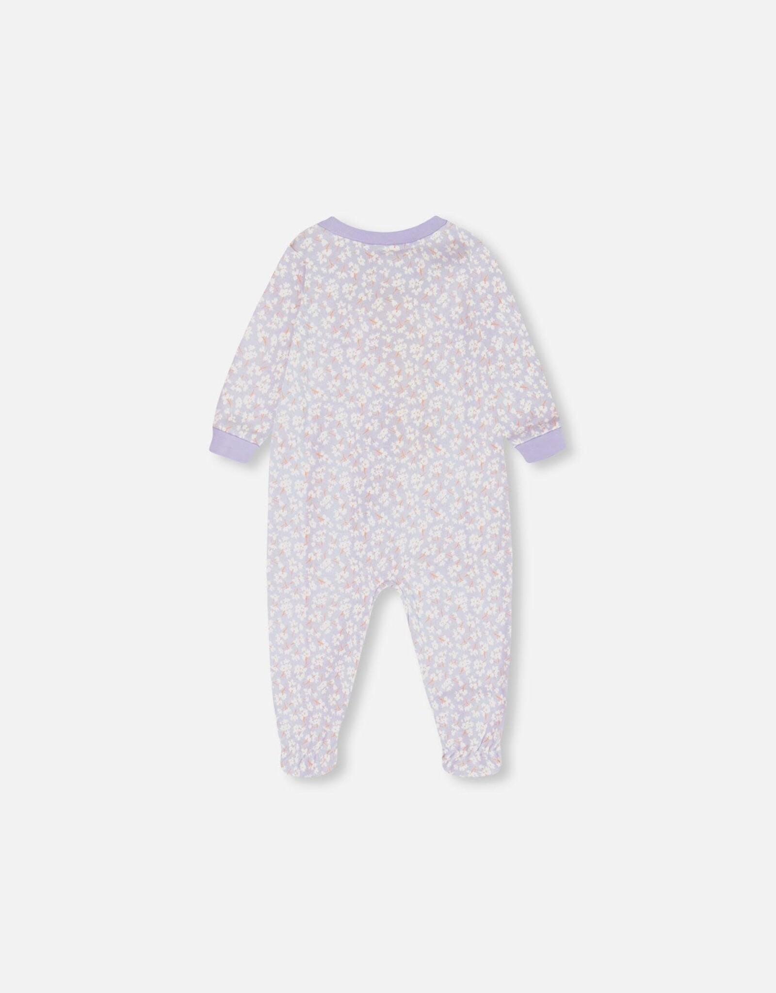 Deux Par Deux Little Flowers Footie Pajamas