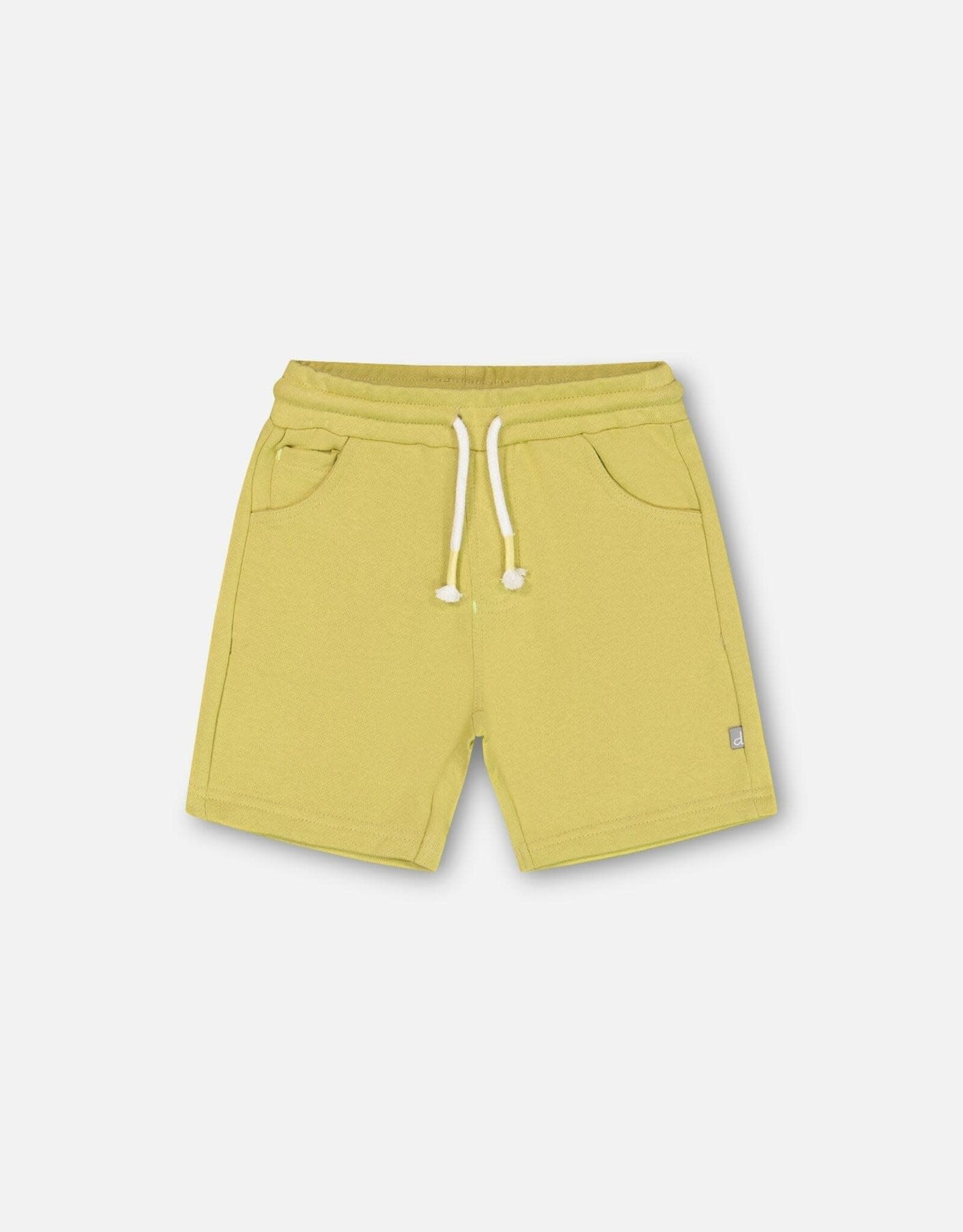 Deux Par Deux Leek Green Shorts