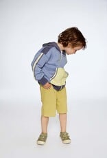 Deux Par Deux Leek Green Shorts