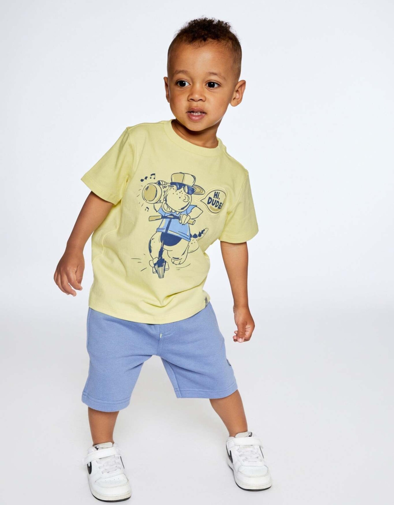 Deux Par Deux Stonewash Shorts