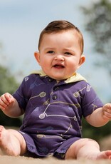 Deux Par Deux Scooters Hooded Romper