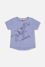 Deux Par Deux Stonewash Print T-Shirt