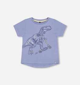 Deux Par Deux Stonewash Print T-Shirt