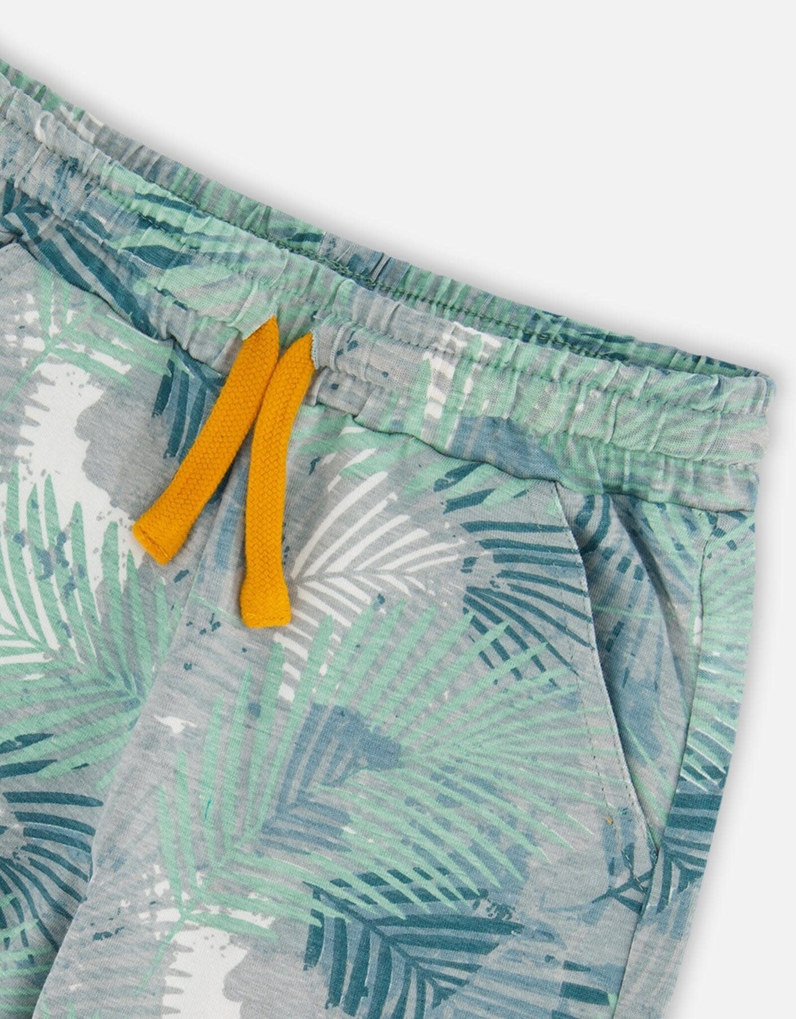 Deux Par Deux Foliage Jungle Short