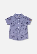 Deux Par Deux Printed Beach Short Sleeve