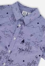 Deux Par Deux Printed Beach Short Sleeve