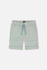 Deux Par Deux Iceberg Green Twill Short