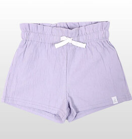 Deux Par Deux Lavender Crinkle Short