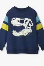 Hatley Dino Glow Pullover Sweatshirt