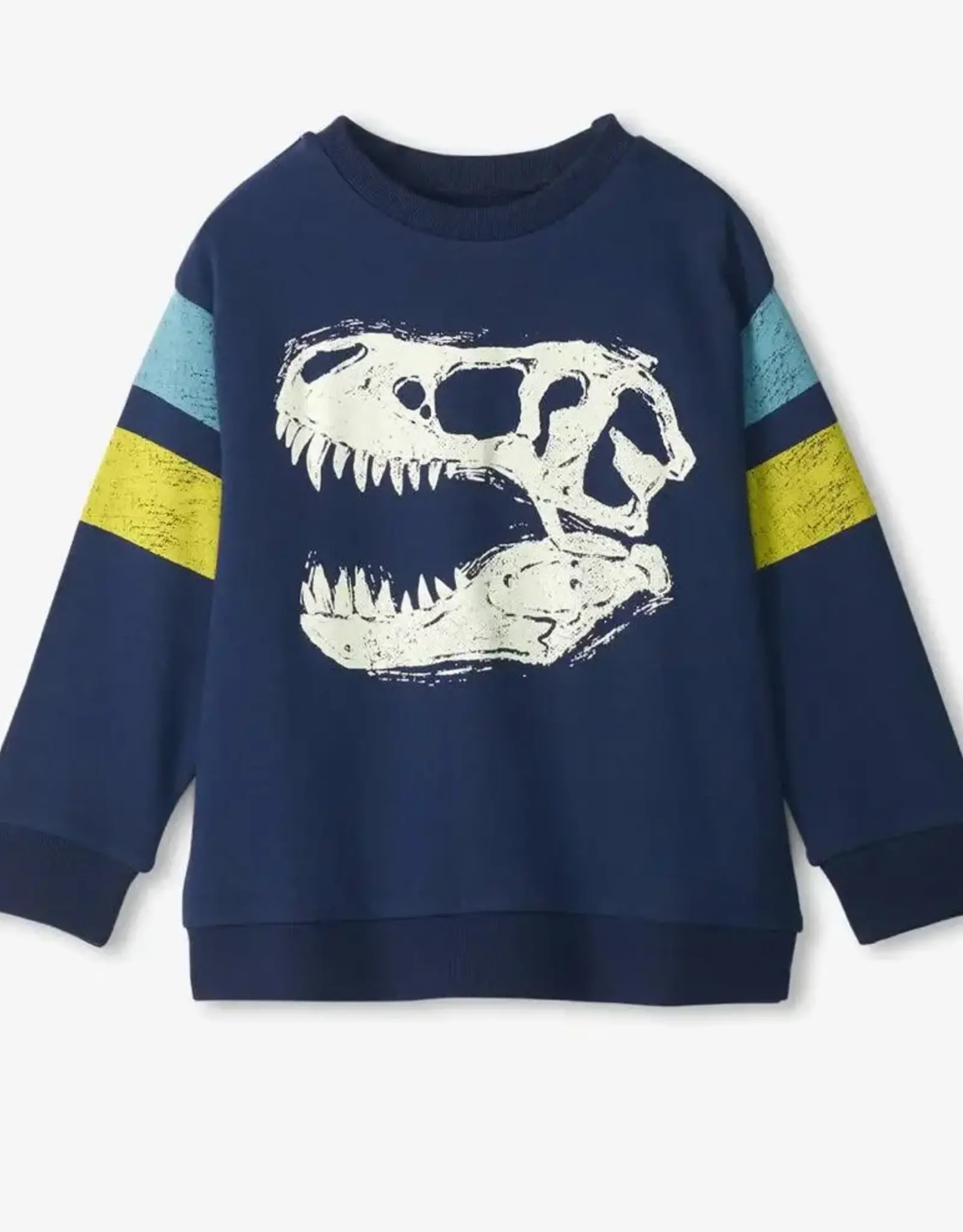 Hatley Real Dino Pull Over Sweatshirt Hatley Real Dino Pull Over Sweatshirt