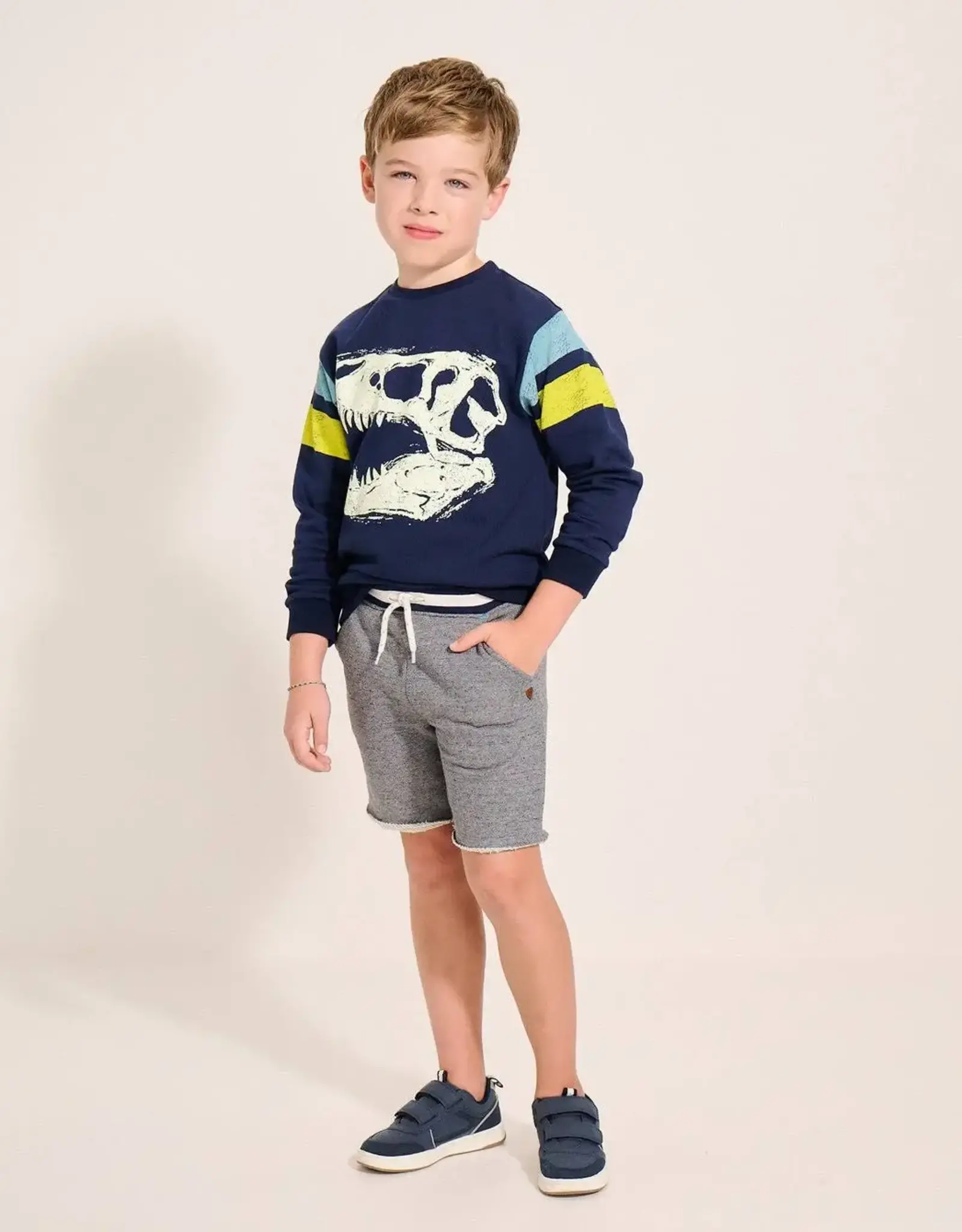 Hatley Dino Glow Pullover Sweatshirt